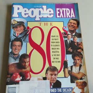 People Extra Magazine 80s